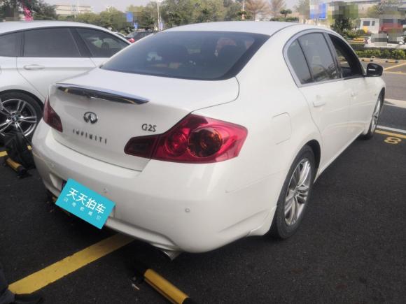 [佛山·粤E] 二手英菲尼迪英菲尼迪G系2010款 G25 Sedan 豪华运动版