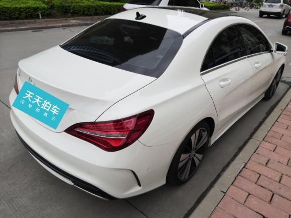 [佛山·粤W] 二手奔驰奔驰CLA级2017款 CLA 200 时尚型