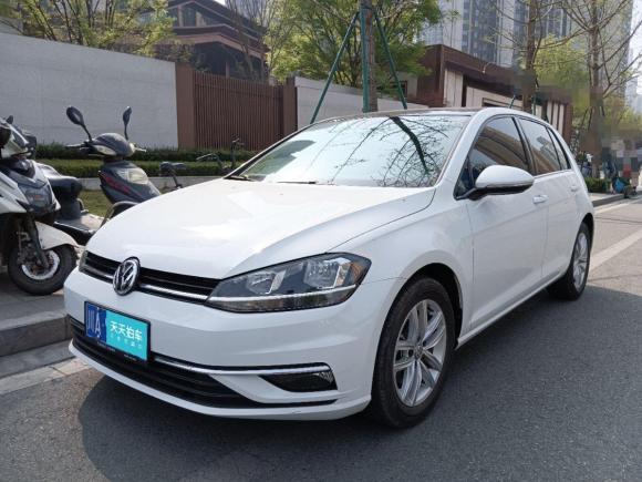 大众高尔夫2018款 230TSI 自动舒适型「成都二手车」「天天拍车」