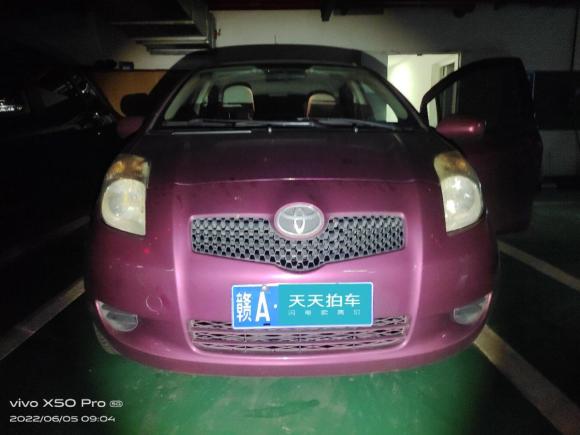 [南昌·赣A] 二手丰田雅力士2008款 1.3E 自动舒适版