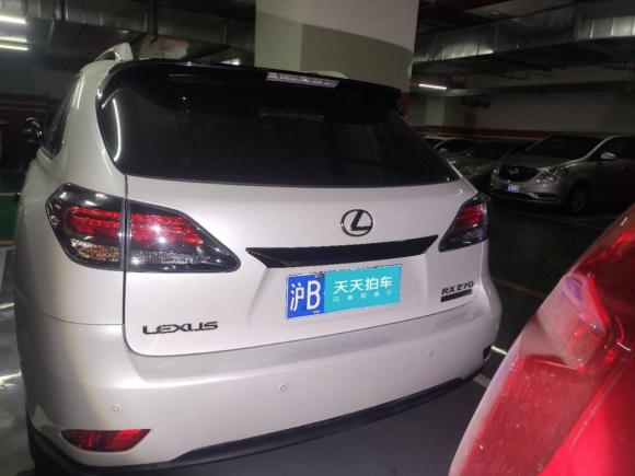 [南昌·沪B] 二手雷克萨斯雷克萨斯RX经典2014款 270 特别限量版