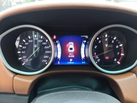 [青岛·鲁B] 二手玛莎拉蒂Ghibli2014款 3.0T 标准版