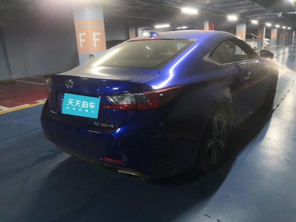 [上海·苏E] 二手雷克萨斯雷克萨斯RC2016款 200t F SPORT极致版