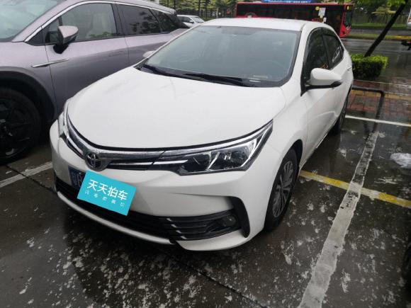 [深圳·粤B] 二手丰田卡罗拉2017款 改款 1.2T S-CVT GL