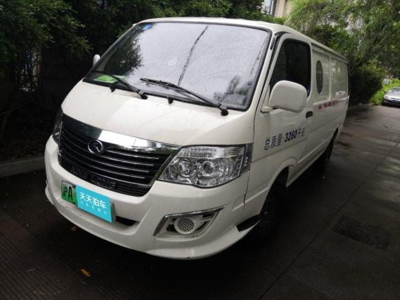 [上海·沪A] 二手金龙金威新能源2021款 好运50厢货平顶