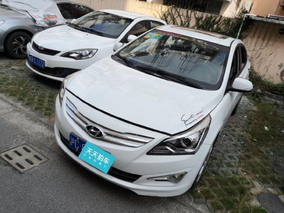 现代瑞纳2014款 1.4L 手动顶级型TOP「上海二手车」「天天拍车」