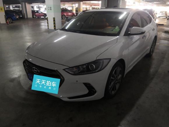 现代领动2018款 1.6L 自动15周年特别版「上海二手车」「天天拍车」