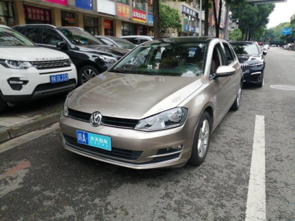 大众高尔夫2015款 1.6L 自动舒适型「成都二手车」「天天拍车」