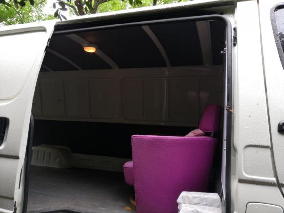 [上海·沪A] 二手金龙金威新能源2021款 好运50厢货平顶