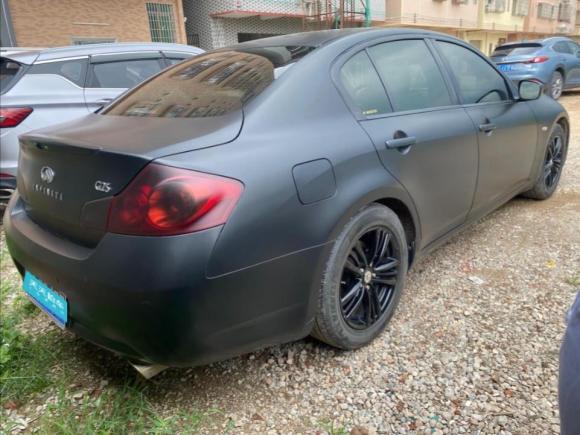 [佛山·粤G] 二手英菲尼迪英菲尼迪G系2014年上牌2.5L自动天窗