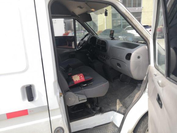 [芜湖·皖B] 二手江铃特顺2017款 2.8T商运型短轴中顶3座JX493