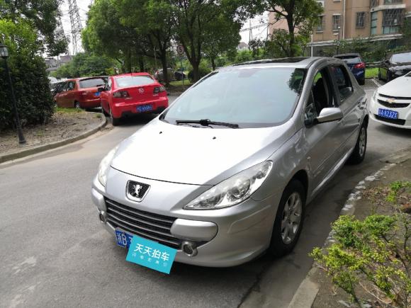 标致标致3072012款 两厢 1.6L 手动舒适版「上海二手车」「天天拍车」
