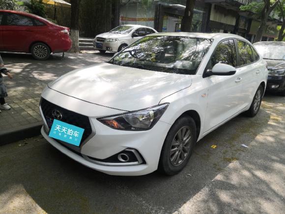 现代悦动2017款 1.6L 自动悦值版GLS「上海二手车」「天天拍车」