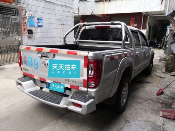 [深圳·粤B] 二手长城风骏62014款 2.0T两驱精英型4D20B