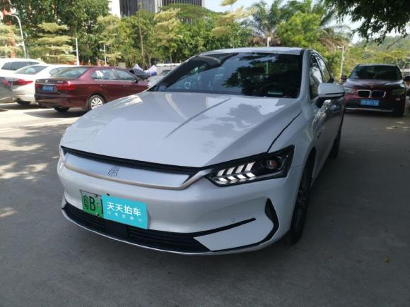 [深圳·粤B] 二手比亚迪秦PLUS2021款 EV 500KM 尊贵型