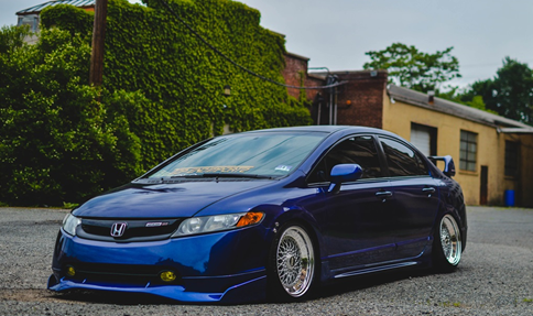 低趴范儿十足 本田思域si经典改装