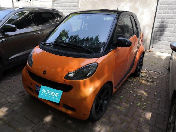 smartsmart fortwo2011款 1.0 MHD 硬顶燃橙版「上海二手车」「天天拍车」