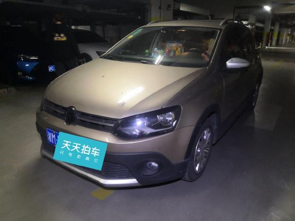 大众POLO2016款 1.6L Cross Polo 自动「上海二手车」「天天拍车」