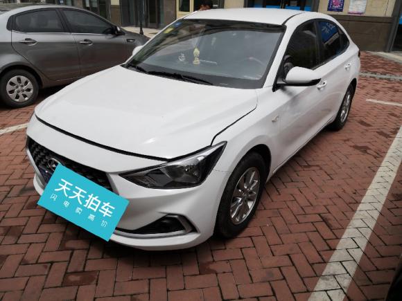 现代悦动2018款 1.6L 自动悦目版GL 国V「上海二手车」「天天拍车」