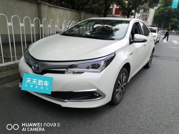 丰田卡罗拉2017款 改款双擎 1.8L E-CVT精英版「上海二手车」「天天拍车」