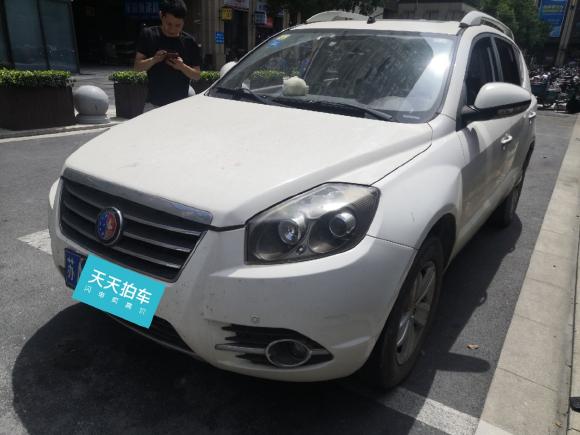 [上海·苏A] 二手吉利汽车吉利SX72013款 2.0L 自动尊贵型