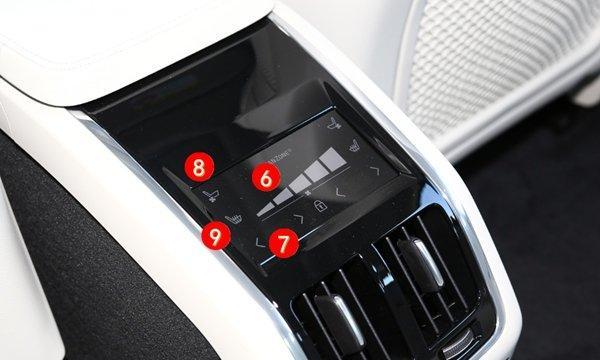 沃尔沃s90空调按钮图解沃尔沃s90空调除雾和暖风开启方法