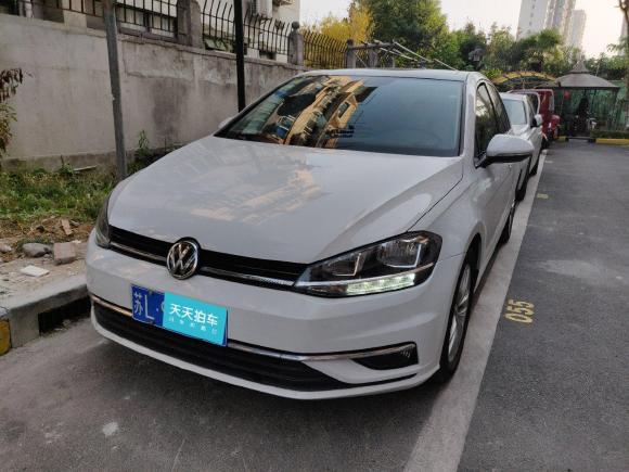 大众高尔夫2018款 1.6L 自动舒适型「上海二手车」「天天拍车」