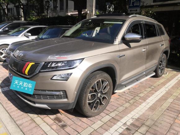 [上海·皖B] 二手斯柯达柯迪亚克2019款 改款 TSI380 7座四驱旗舰版 国VI