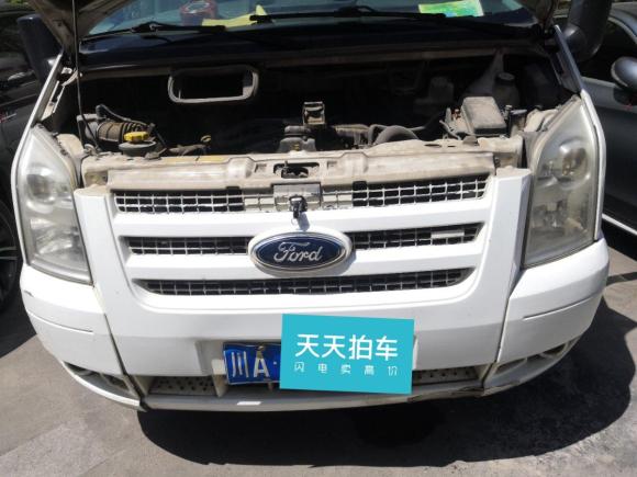 [成都·川A] 二手福特新世代全顺2009款 2.4T柴油标准型短轴中顶国III
