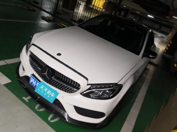 [上海·沪H] 二手奔驰奔驰C级2015款 C 200 L 4MATIC 运动版