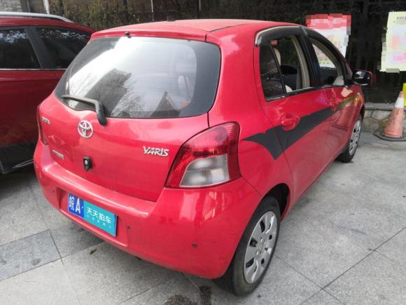 [合肥·皖A] 二手丰田雅力士2008款 1.3E 手动舒适版