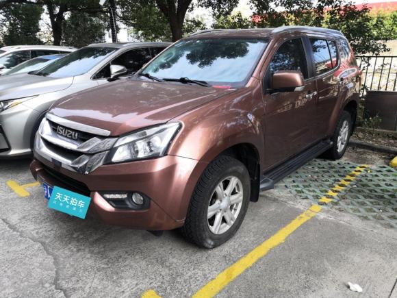 [上海·沪A] 二手五十铃五十铃mu-X2015款 3.0T 四驱自动尊享型 7座