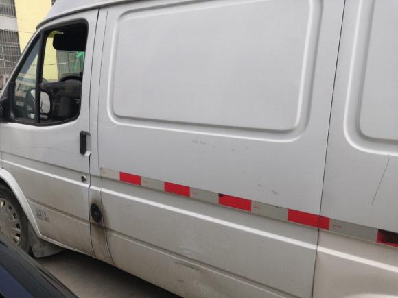 [芜湖·皖B] 二手江铃特顺2017款 2.8T商运型短轴中顶3座JX493