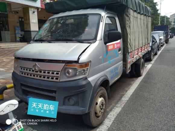 長安輕型車神騏t202016款 1.5l汽油倉柵車單排後雙胎dam15r二手車 1.