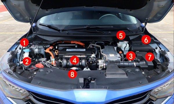 在三元催化器前面的即为前氧,后氧则位于三元催化器的后面,具体位置可