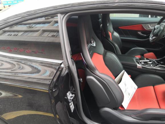 [深圳·粤B] 二手奔驰奔驰C级AMG2016款 AMG C 63 S Coupe
