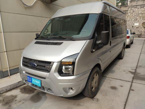 [济南·鲁A] 二手福特新世代全顺2016款 2.2T长轴6/7座中顶多功能车