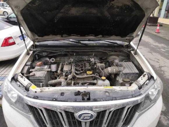 [成都·川A] 二手福迪揽福2017款 1.9T 柴油手动两驱旗舰版 7座