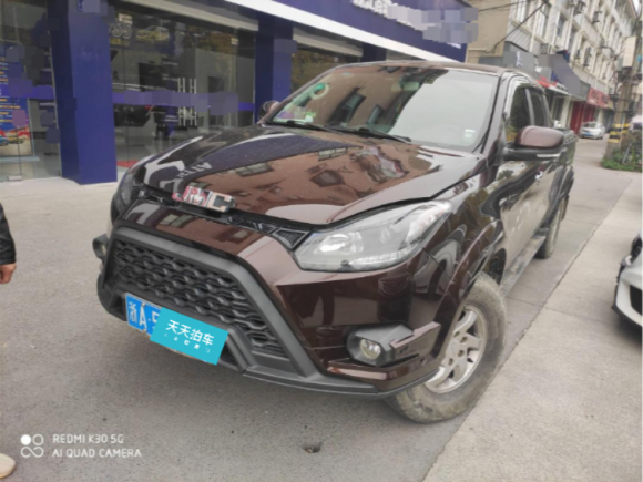 [杭州·浙A] 二手江铃域虎2017款 2.4T经典版柴油四驱豪华型长轴JX4D24A5L