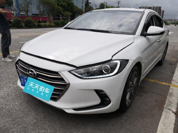 现代领动2018款 1.6L 自动15周年特别版「上海二手车」「天天拍车」
