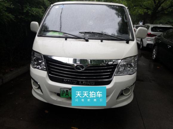 [上海·沪A] 二手金龙金威新能源2021款 好运50厢货平顶