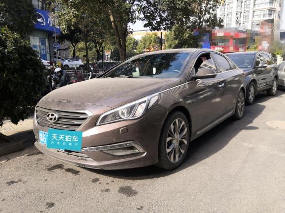 现代索纳塔2015款 1.6T DLX尊贵型「杭州二手车」「天天拍车」