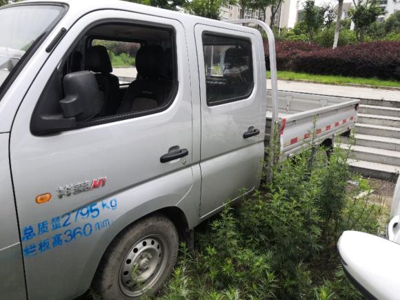 [武汉·鄂A] 二手福田祥菱M2018款 1.2L半承载双排后单胎(载货)4W12M1