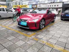 [成都·川A]雷克萨斯&nbsp;&nbsp;雷克萨斯LC&nbsp;&nbsp;2018款500h运动版