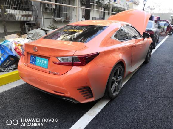 [上海·浙D] 二手雷克萨斯雷克萨斯RC                2016款 200t F SPORT版