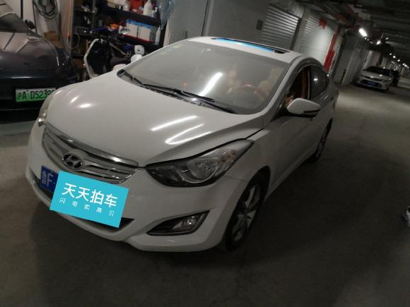 现代朗动2012款 1.6L 自动尊贵型「上海二手车」「天天拍车」