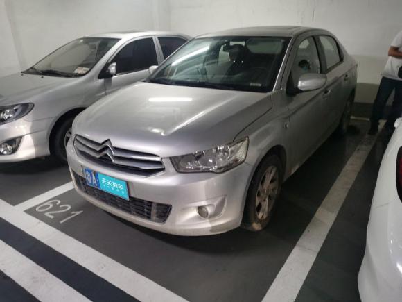 雪铁龙爱丽舍2014款 1.6L 手动舒适型「广州二手车」「天天拍车」