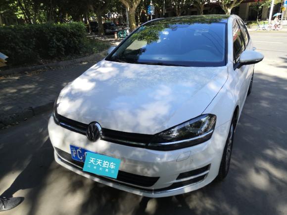 大众高尔夫2014款 1.4TSI 自动旗舰型「上海二手车」「天天拍车」