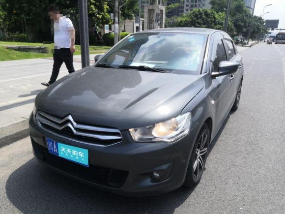 雪铁龙爱丽舍2014款 1.6L 手动时尚型「成都二手车」「天天拍车」