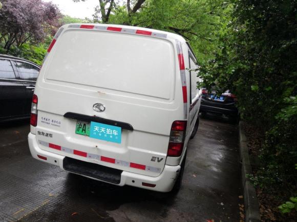 [上海·沪A] 二手金龙金威新能源2021款 好运50厢货平顶